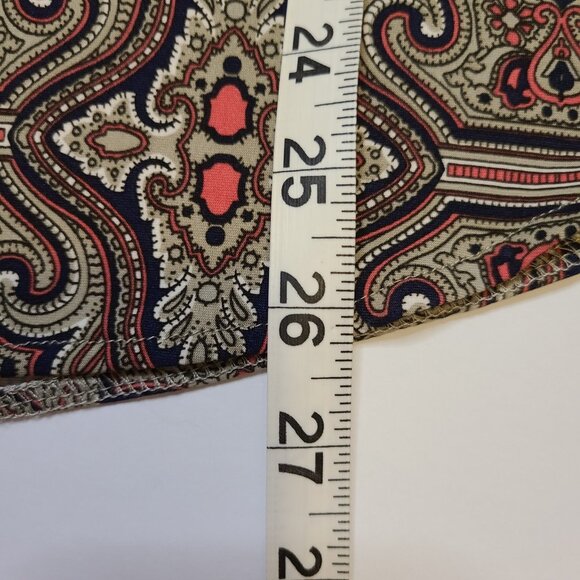 BCBG Maxazria Womens Long Sleeve Snap Up Blouse Size L - Picture 9 of 10